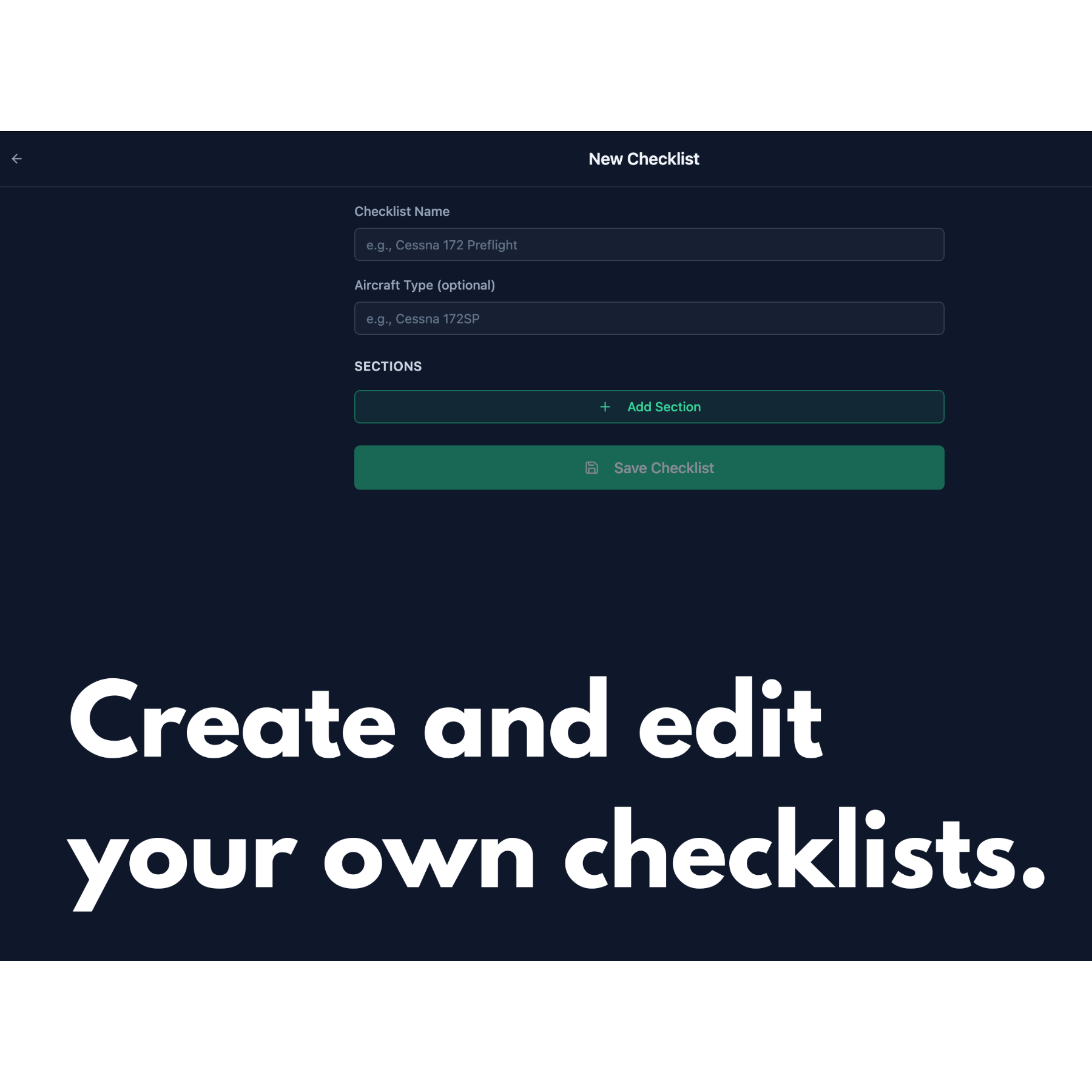 ChecklistAssist (COMING SOON)